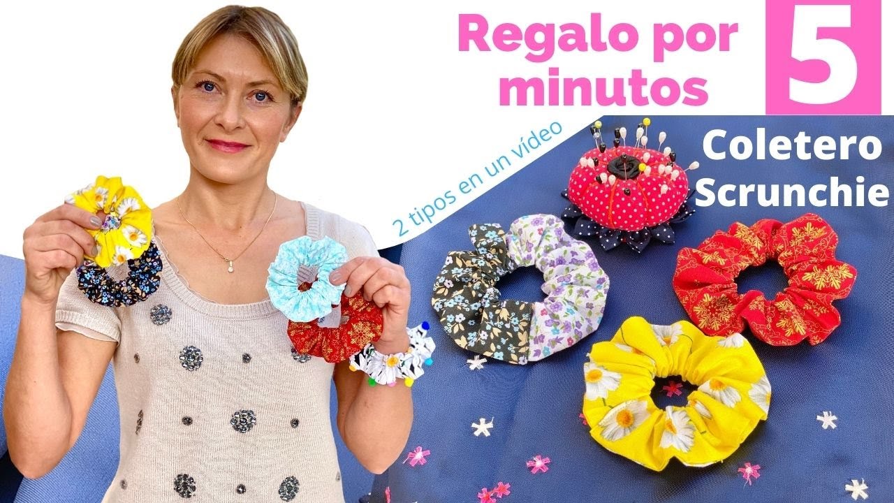 КАК СДЕЛАТЬ РЕЗИНКУ НА ВОЛОСЫ / SCRUNCHIE и всего за 5 минут | 2 простых типа