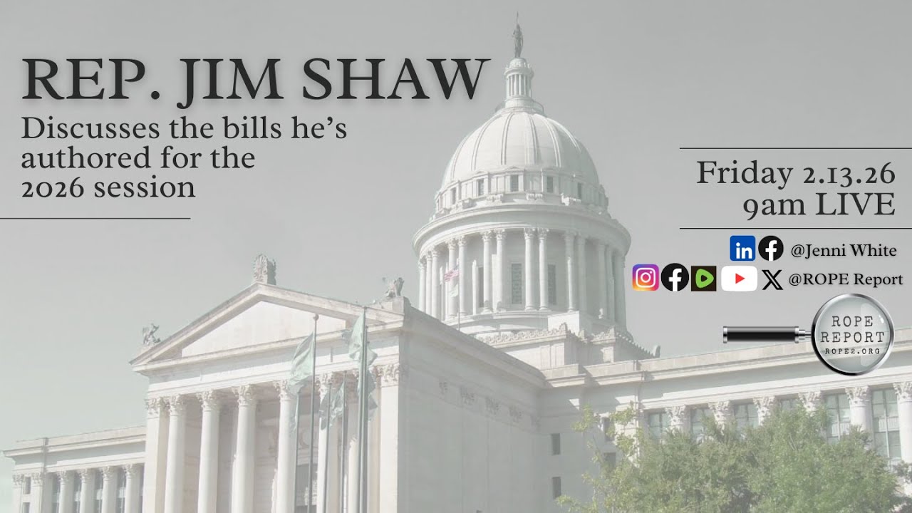 Representative Jim Shaw Talks About His 2026 Session Bills