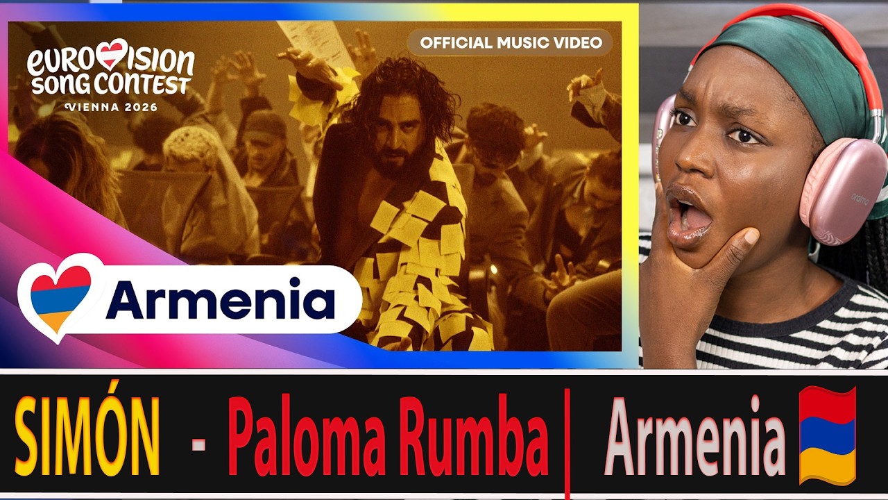 SIMÓN - Paloma Rumba | Армения 🇦🇲 | Официальный музыкальный клип | РЕАКЦИЯ #Евровидение2026