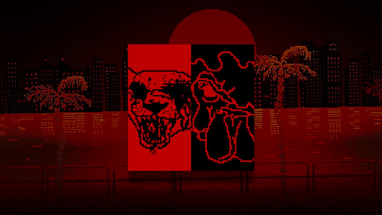 DEATH GRIPS X IAMTHEKIDYOUKNOWWHATIMEAN - RUN THE SPIKES - HOTLINE MIAMI 2 MASHUP