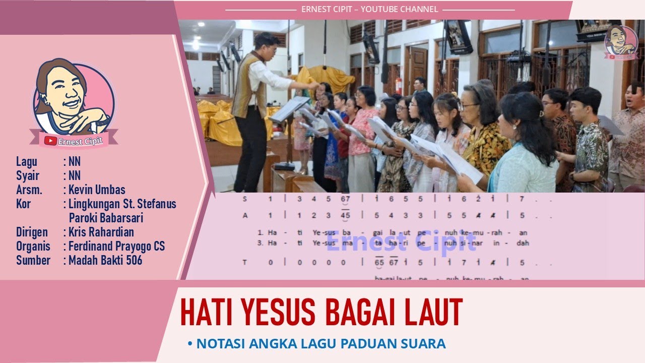 Hati Yesus Bagai Laut | Madah Bakti 506 | Lingkungan Santo Stefanus
