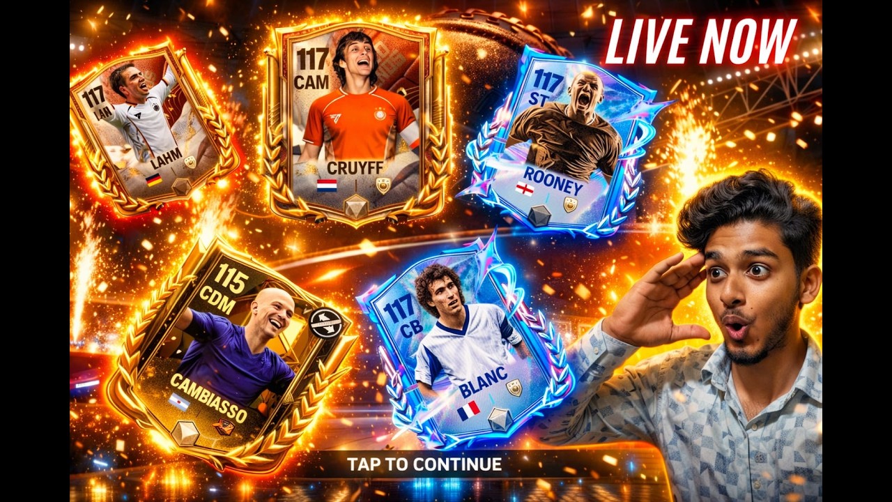 🔥Capped Legend Arrived! Future Stars Event + Team Review | FC Mobile  #fcmobile #fifamobile