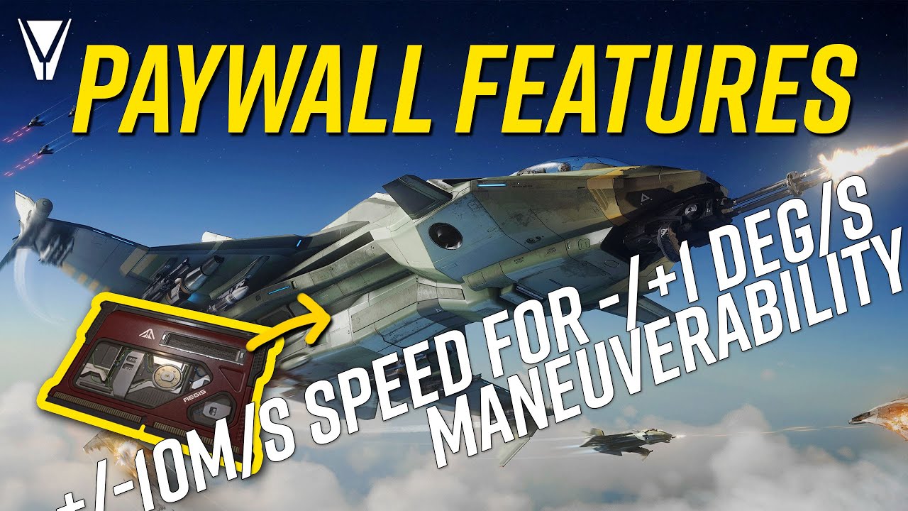 Star Citizen Now Selling and Paywalling Features