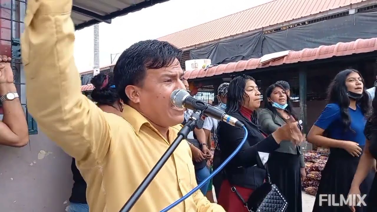 Cayó Poder De Dios || Comerciantes del mercado caraguay se gozan || Jacinto Flores y Evangelistas VP