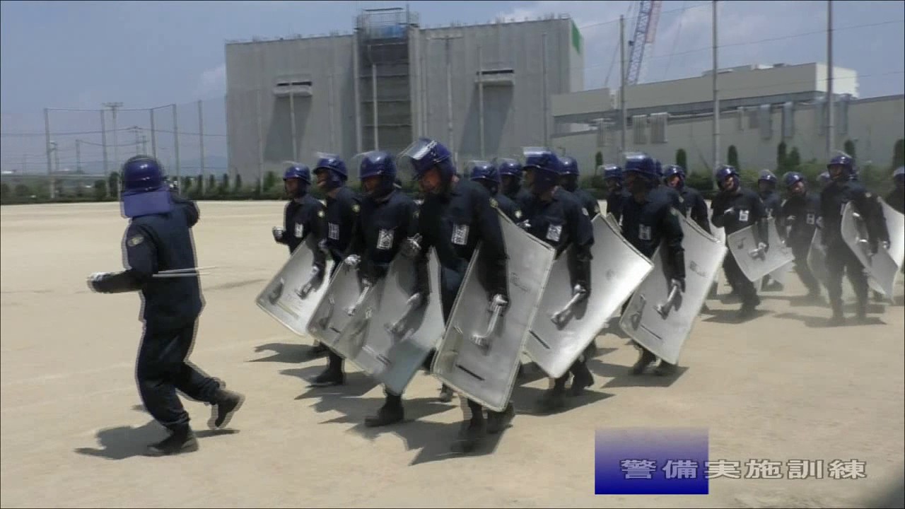 広島県警察学校 初任科生の一日