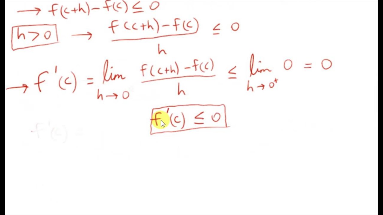 Fermat's Theorem with Proof