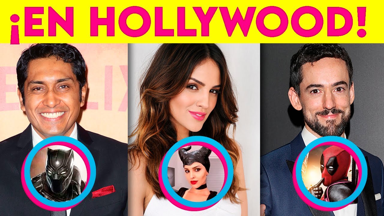 ¡MEXICANOS en HOLLYWOOD! Top 10 Actores Latinos Más Aclamados Del Cine