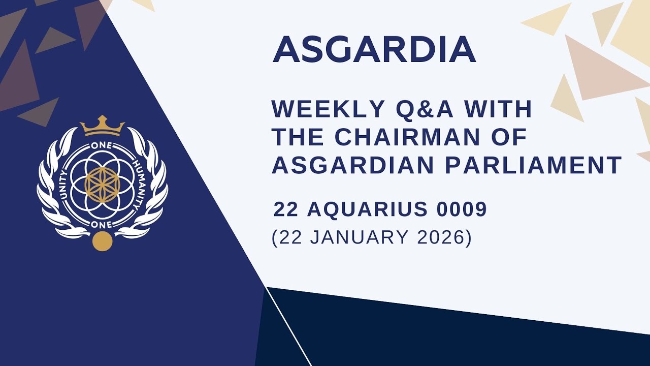 Live Q&A With the Chairman of Parliament on 22 Aquarius 0010