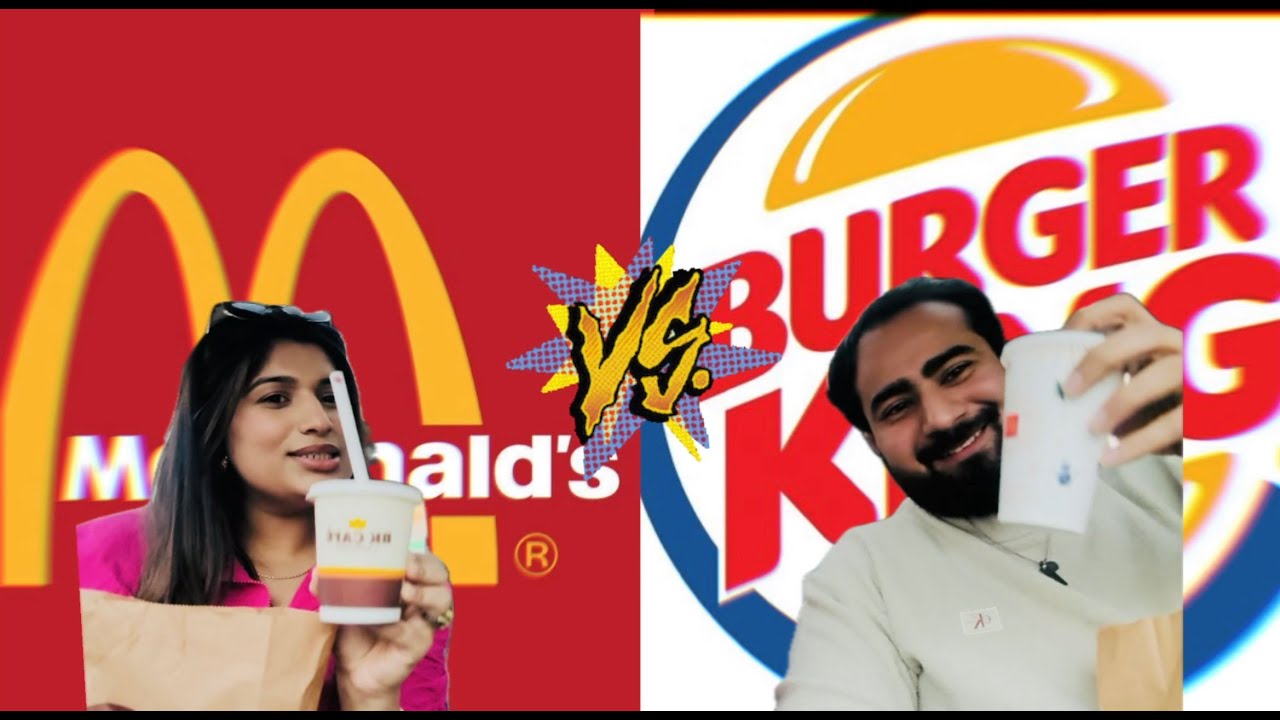 Burger challenge aka @Mcdonald's vs @BurgerKing.