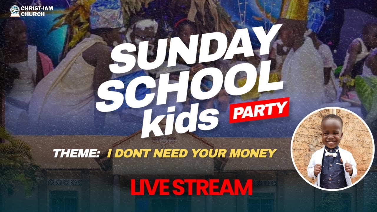 Kids Sunday Service  Live Stream | Christ-IAM Church