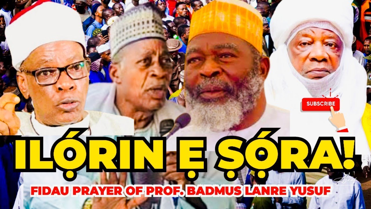 FIDAU PRAYER OF PROF. BADUS LANRE YUSUF @ ILORIN CENTRE MOSQUE 2 February 2026
