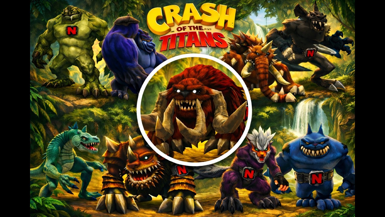 CRASH OF THE TITANS CAPITULO 19/ GAMPLAY – MOD. DIFÍCIL - 4K / ESPAÑOL LATINO