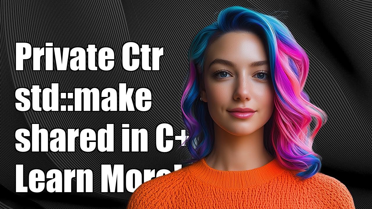 Understanding Private Constructors with std::make_shared in C++