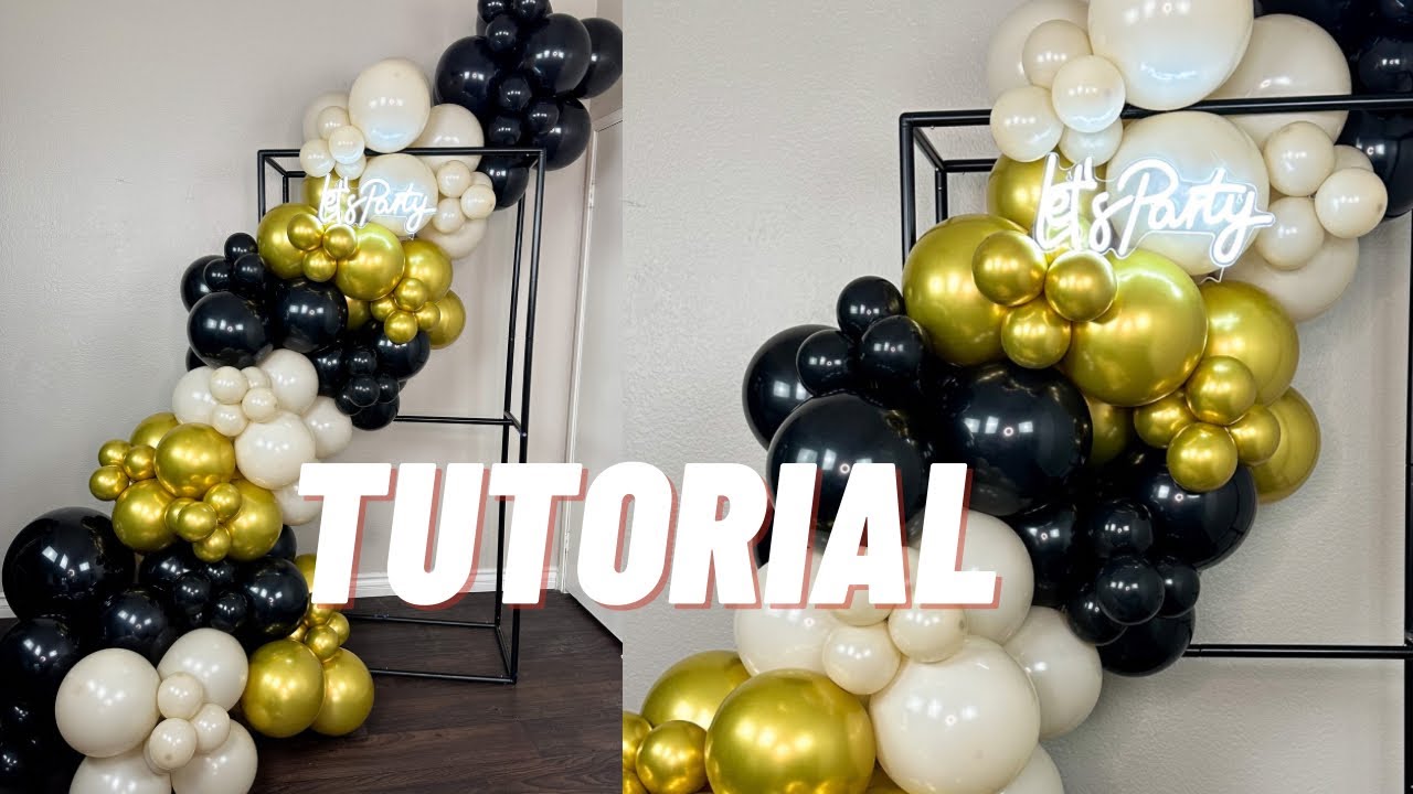 HOW TO BALLOON GARLAND TUTORIAL | Ubackdrop