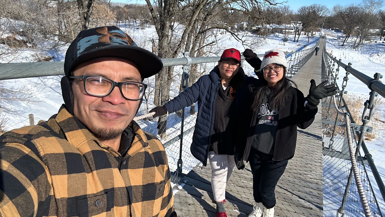 The Souris Swinging Bridge - Souris Manitoba
