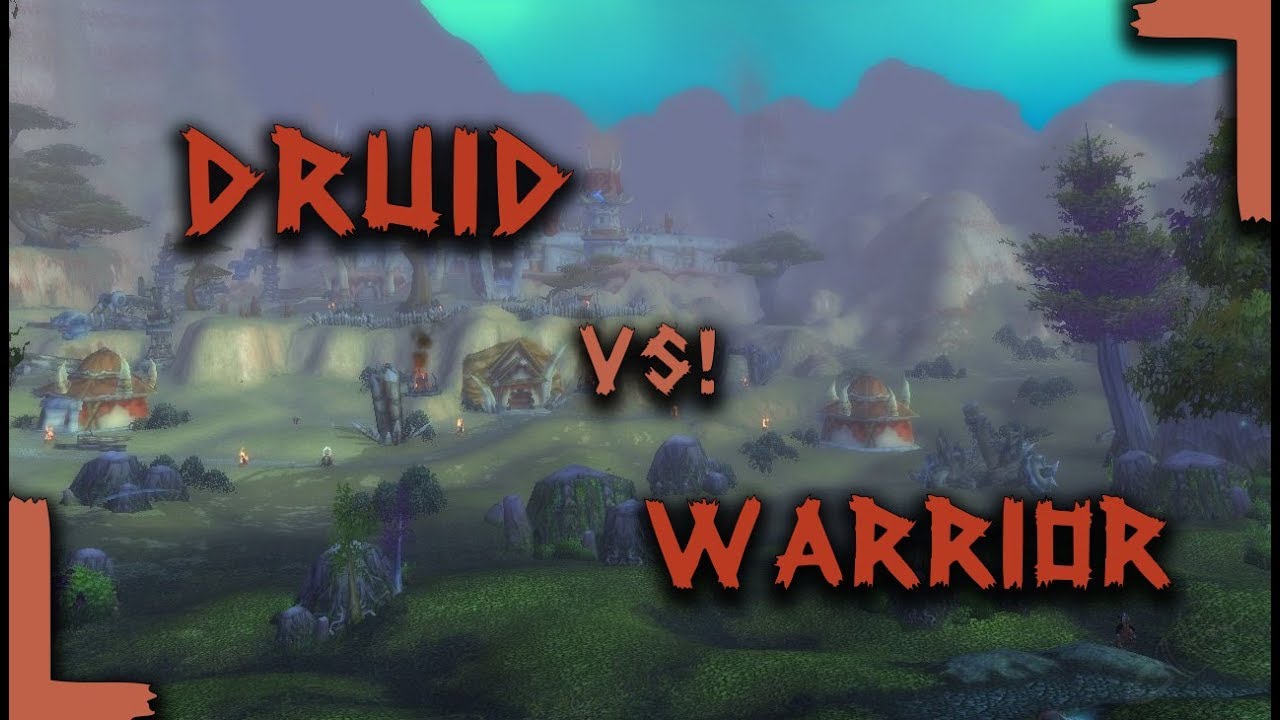 Druid vs. Warrior Duels | Classic WoW | Wins and Loses - Raw footage