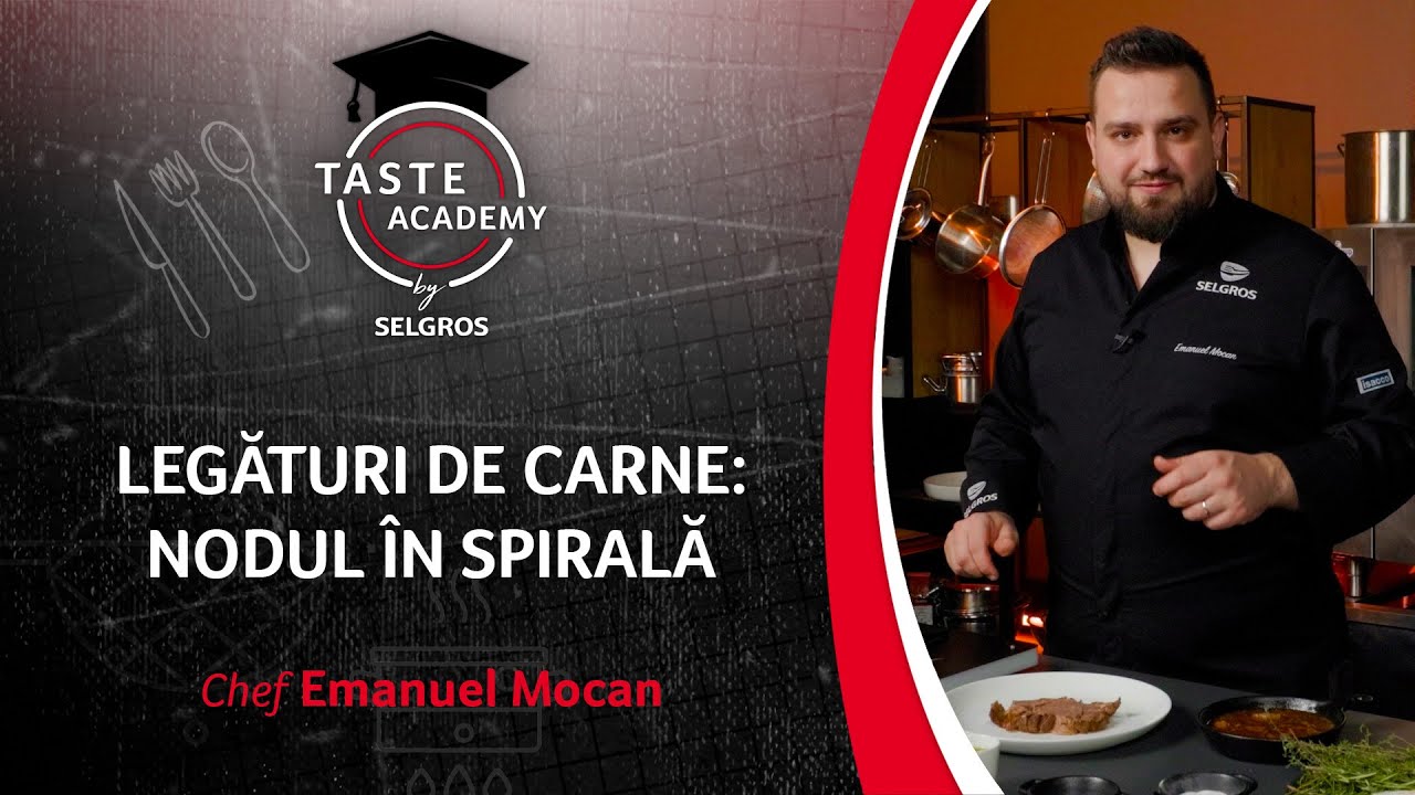 Taste Academy | Cum se Face Legatura in Spirala