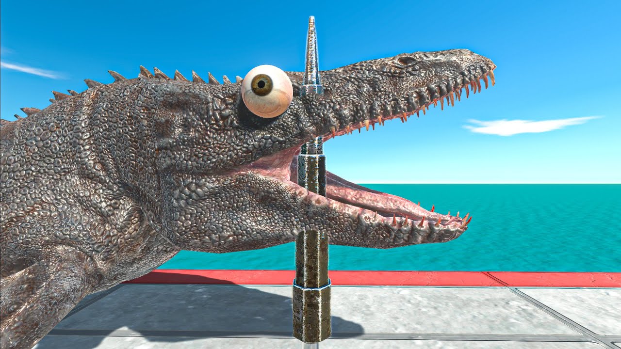 Don't Go Near Funny Spike Trap and Reach The Evolution Gate - Animal Revolt Battle Simulator