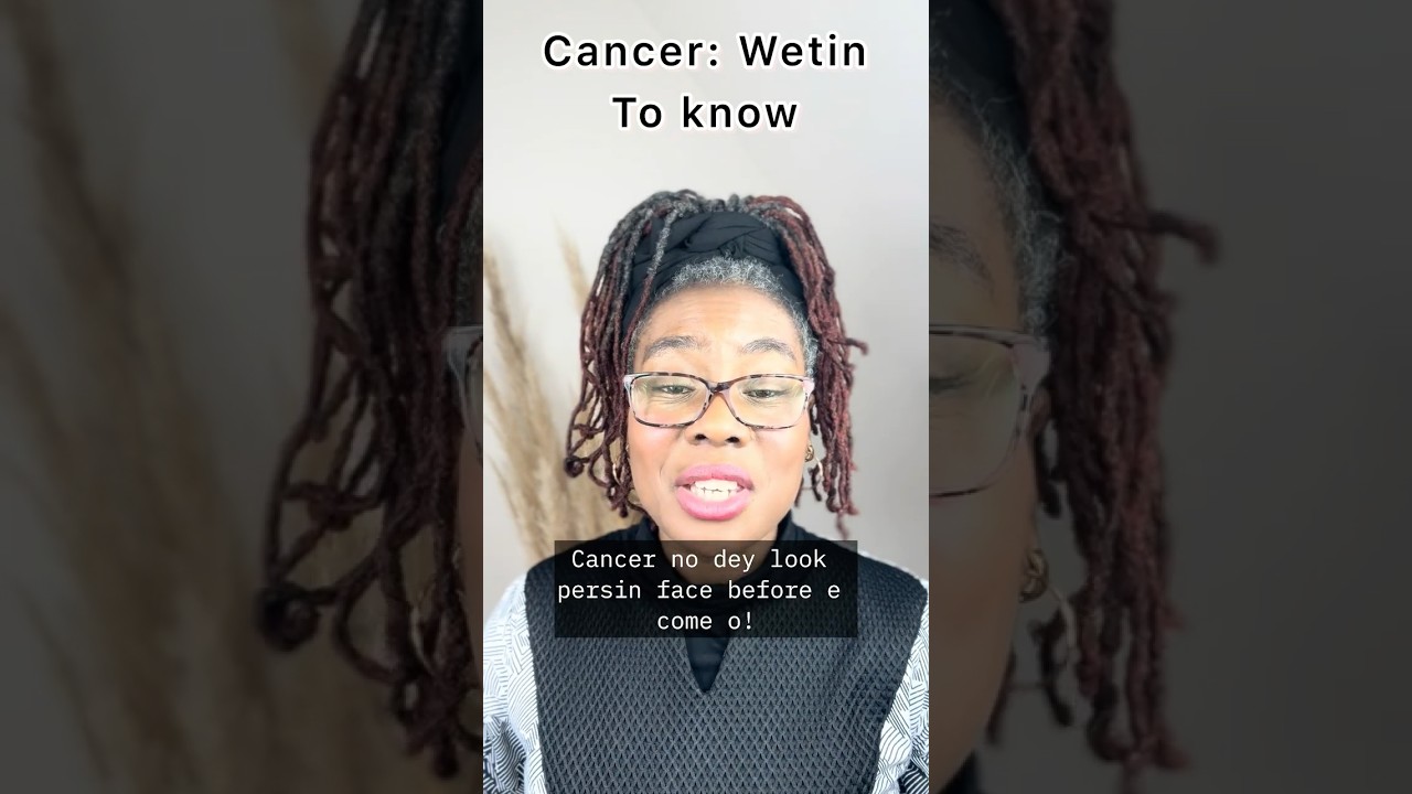 Cancer basics in Pidgin English 