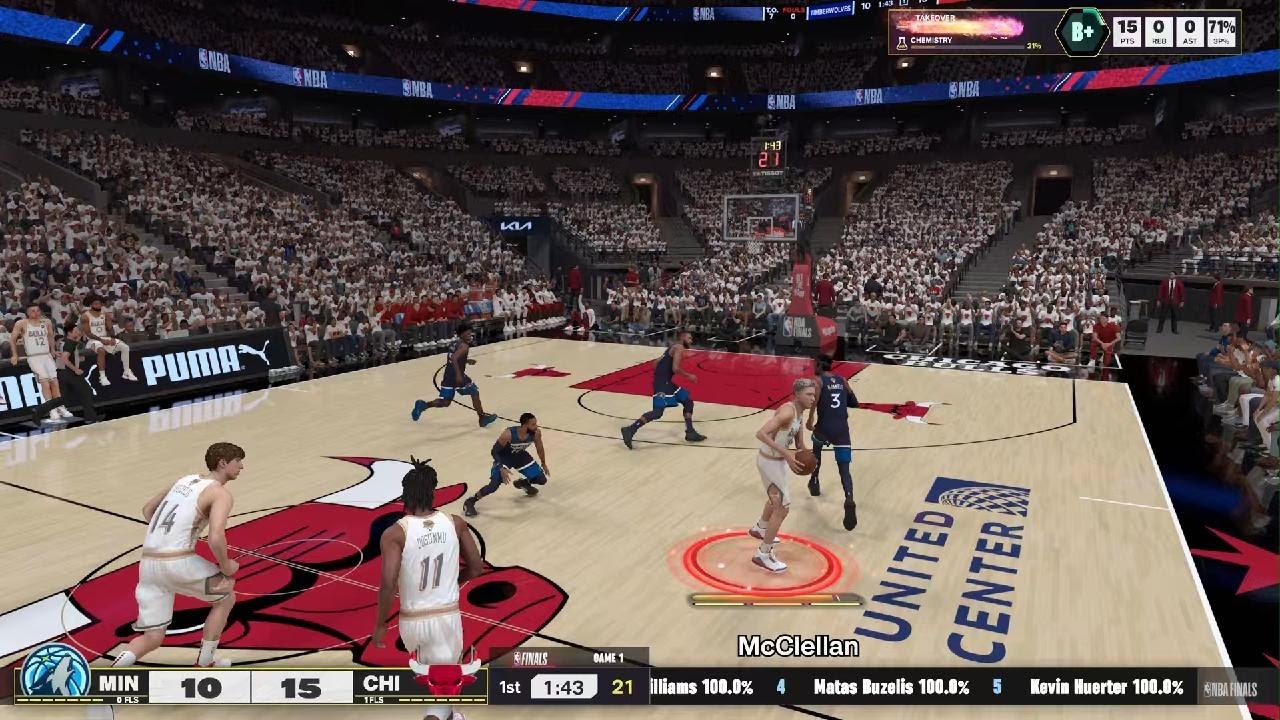 2K25 basketball finals game 1