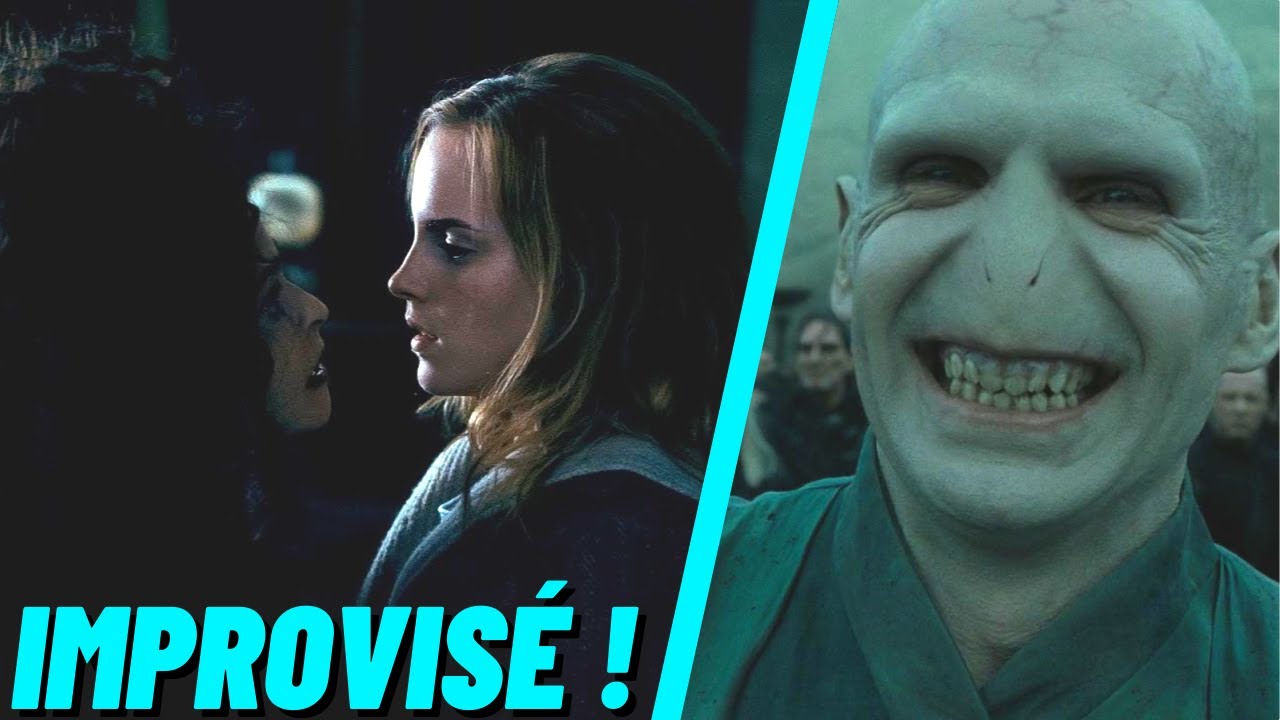 CES SCÈNES HARRY POTTER ONT ÉTÉ IMPROVISÉES