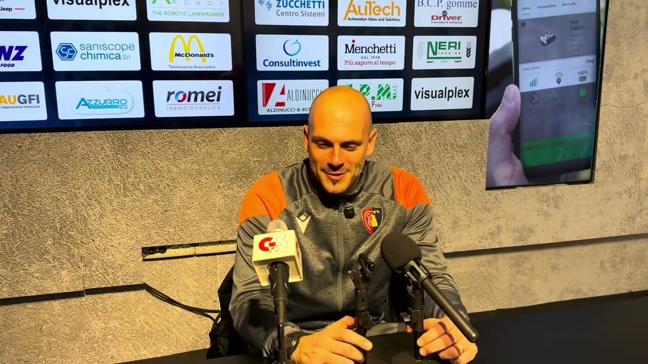 Gs Tv- il tecnico Marmorini dopo Aquila Montevarchi-Us Grosseto 0-3