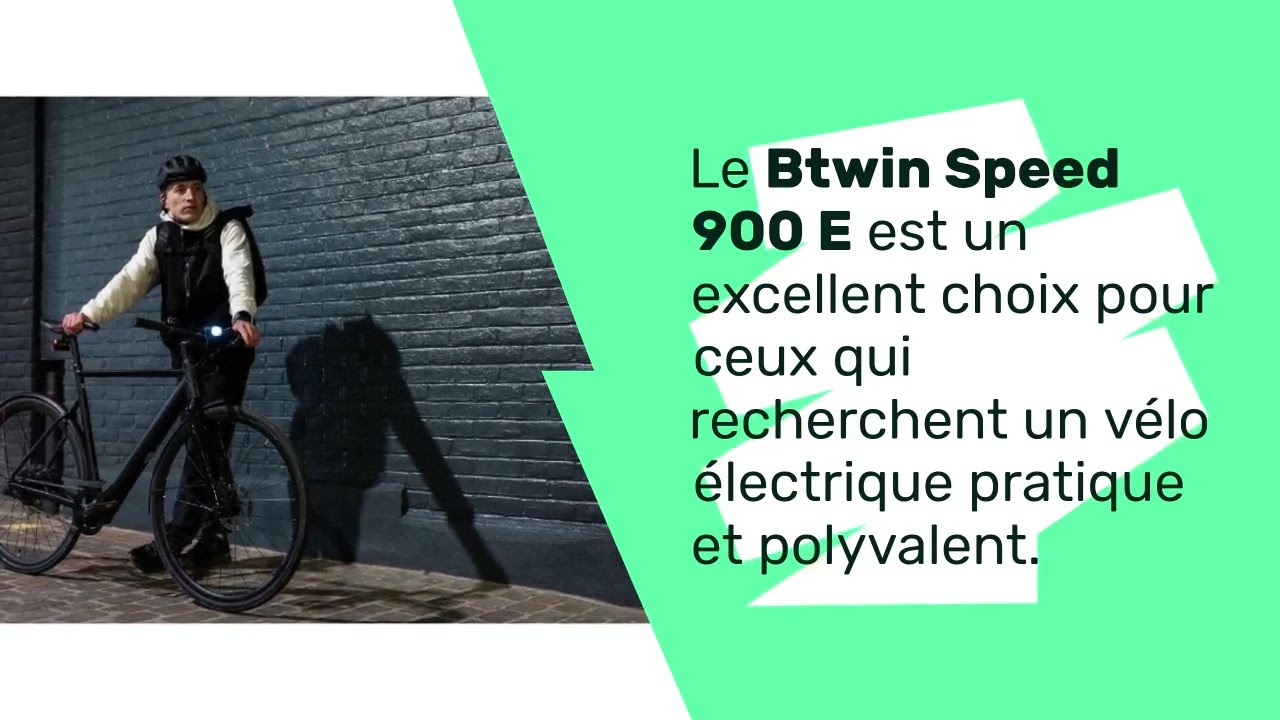 Test et Avis du vélo électrique Btwin Speed 900 E