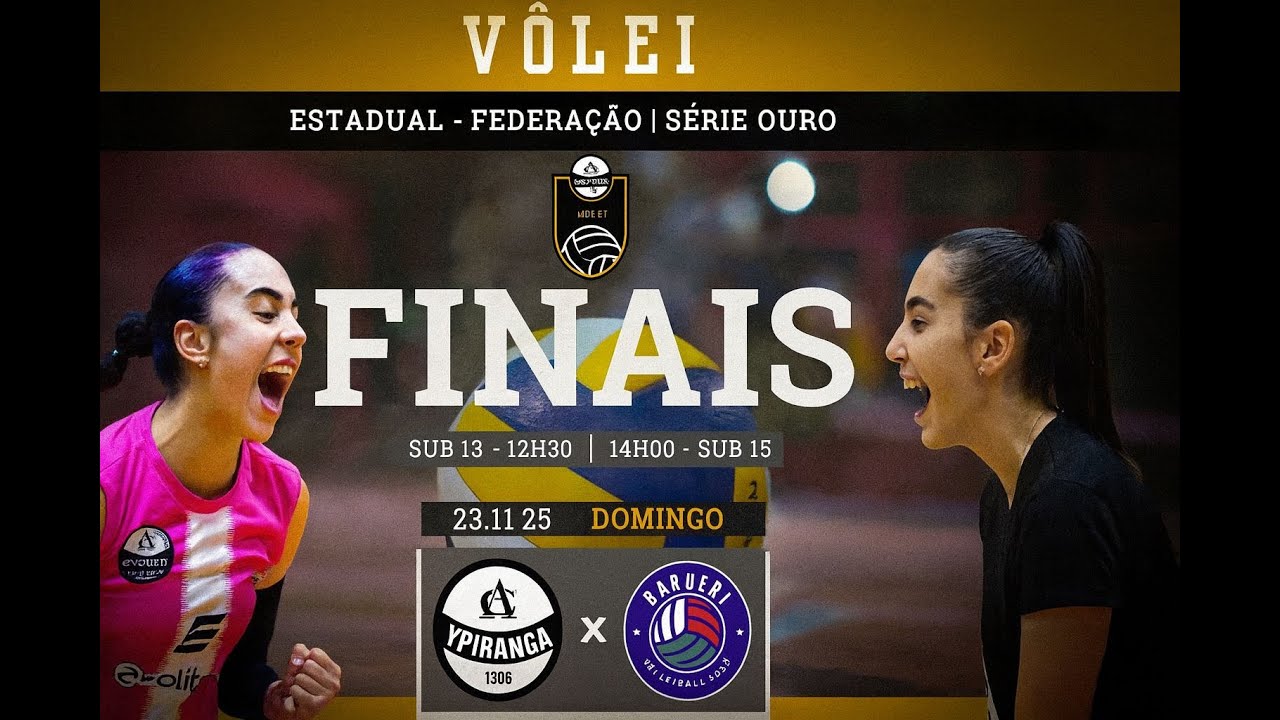 YPIRANGA x BARUERI - VÔLEI FEDERAÇÃO | SUB 15