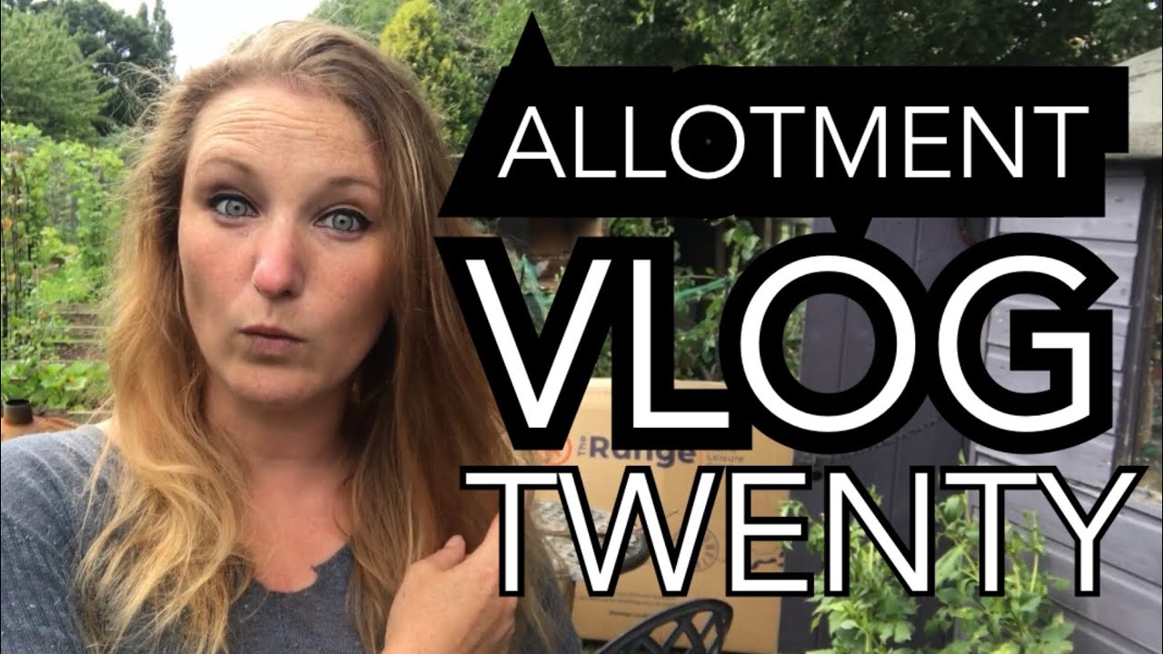 ALLOTMENT VLOG TWENTY - Sowing Green Manure, tying in the Raspberries and Main Crop potato fail!