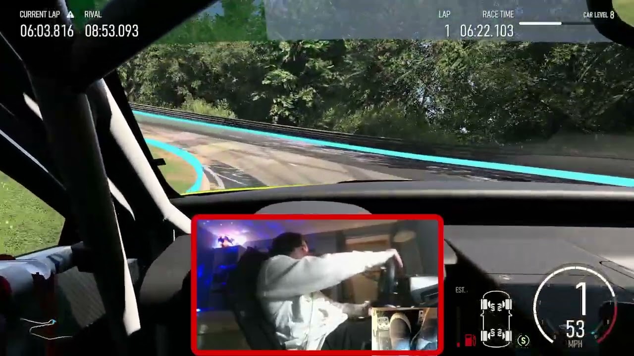 FM8 | New Record | !09:07.827 2020 Lexus #14 Vasser Sullivan RC F GT3 Nurburgring Full
