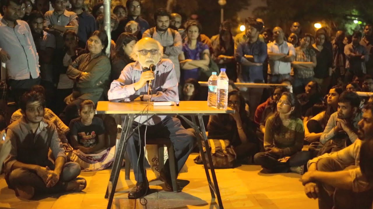 Azadi Lecture #1 - Partha Chatterjee at JNU