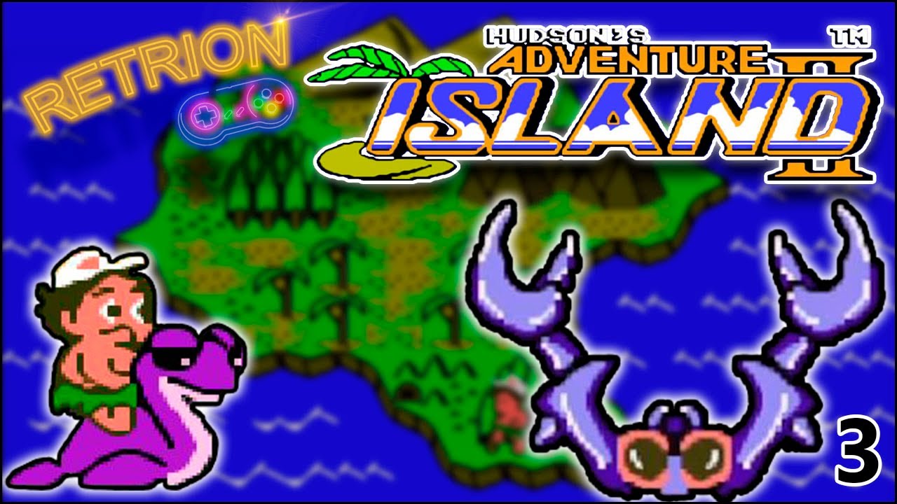 Adventure Island 2 - Classic NES (1991) Desert Island #Part 3 Retrion
