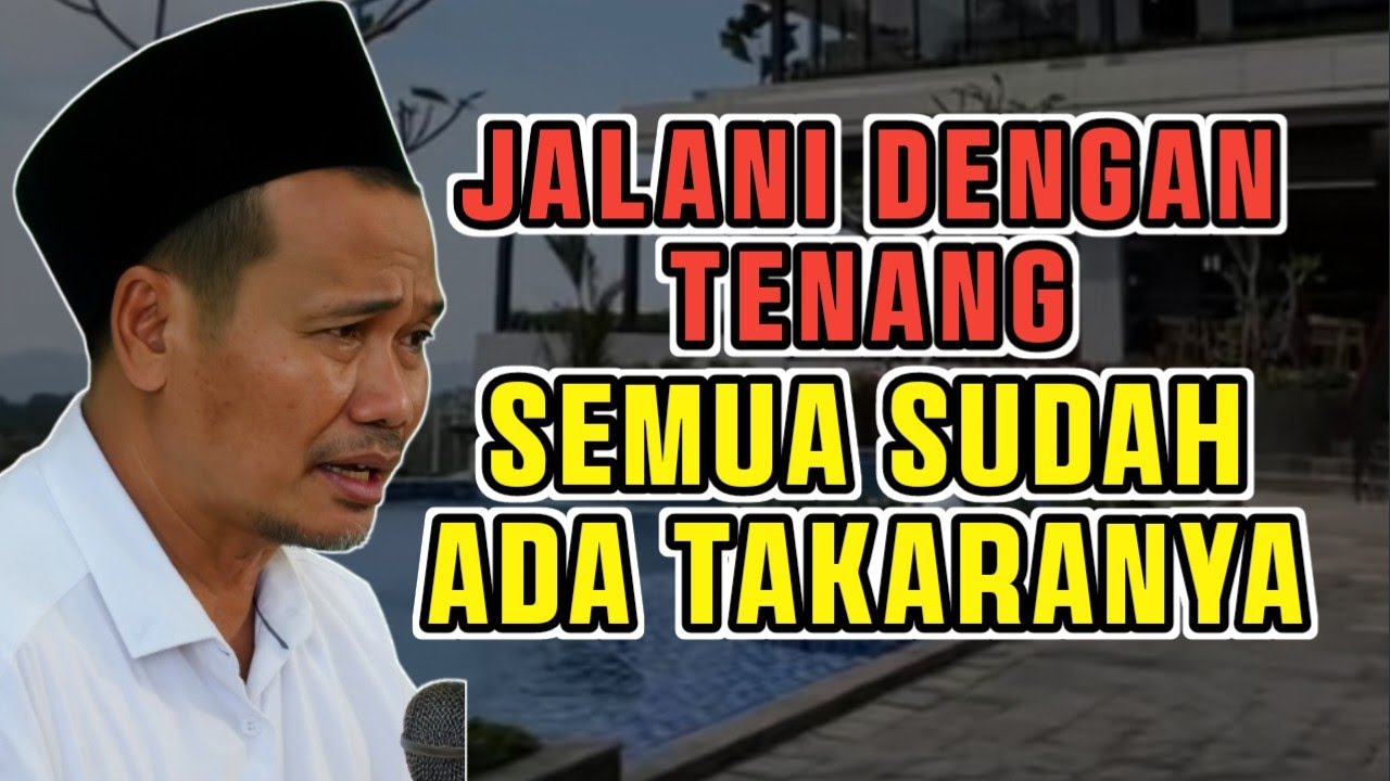Pengajian gus baha || JALANI DENGAN TENANG SEMUA SUDAH ADA TAKARAN NYA #gusbaha #gusbahaterbaru