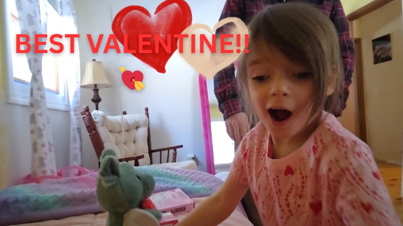 Valentine's Day Scavenger Hunt and Challenge for my 5-Year Old