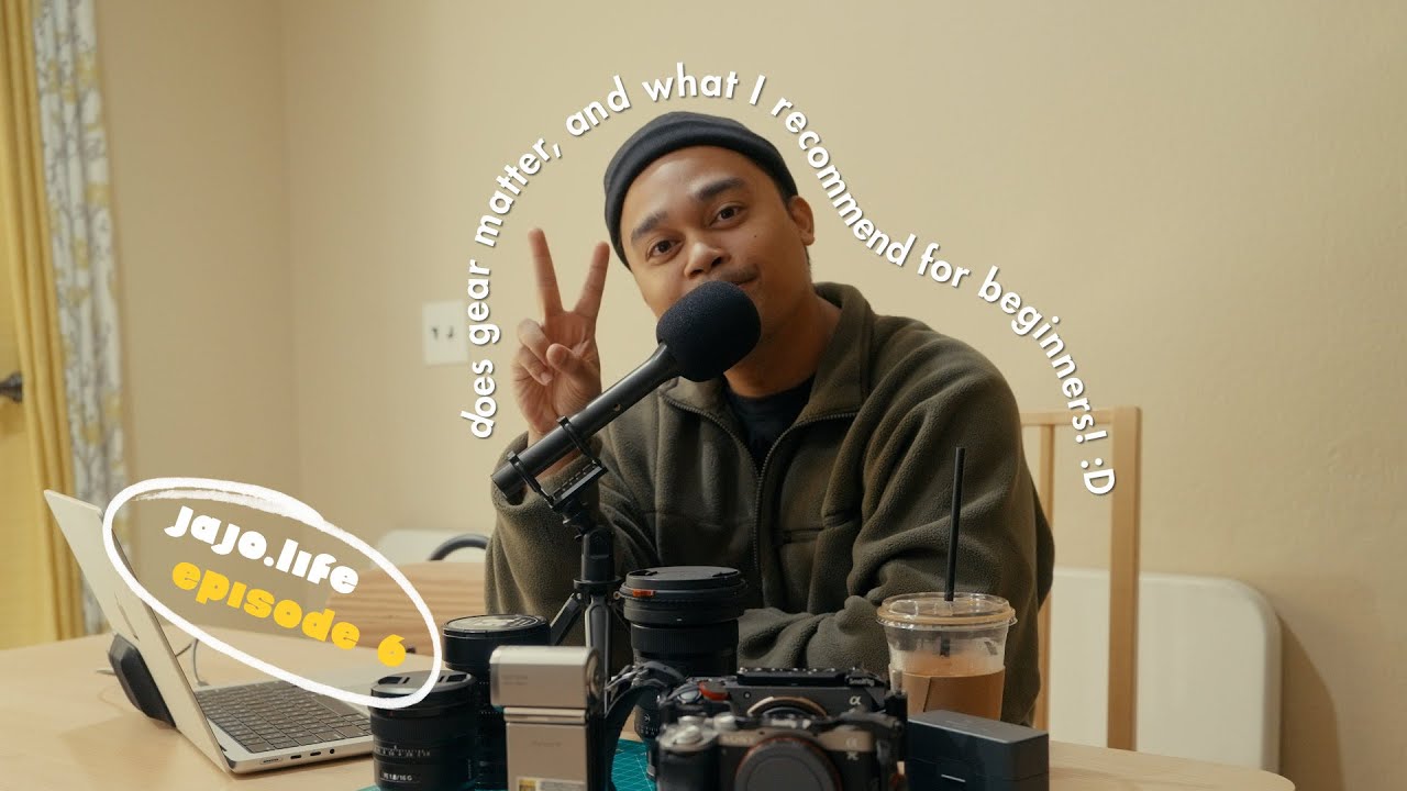 does gear matter and camera recommendations for beginner vloggers! | jajo.life vlog ep6