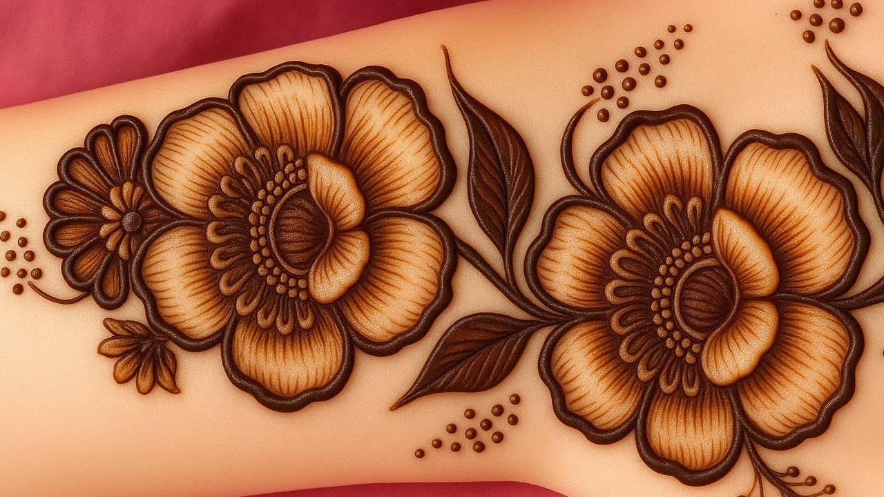 Lettest easy mehndi design || New mehendi design simple and easy || unique mehndi #mehendi #new