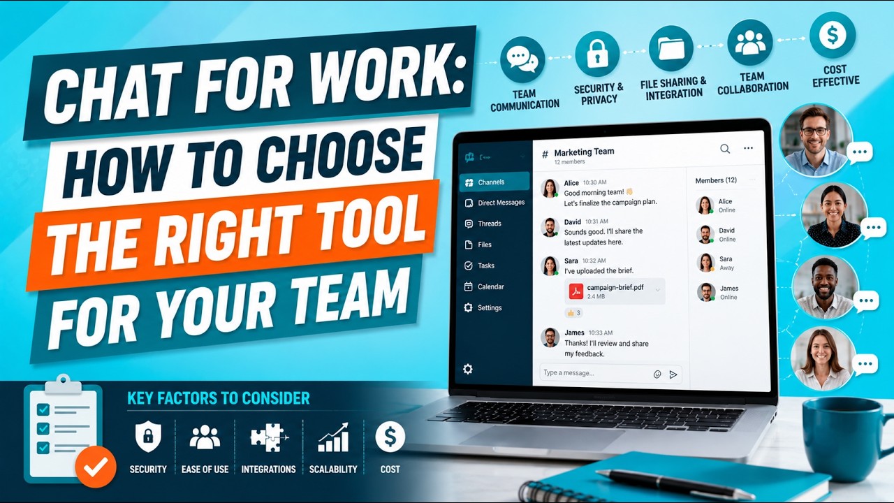 Chat for Work: How to Choose the Right Tool for Your Team