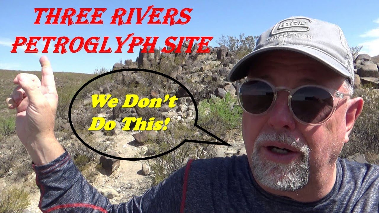 Three Rivers Petroglyph Site. Tularosa, New Mexico