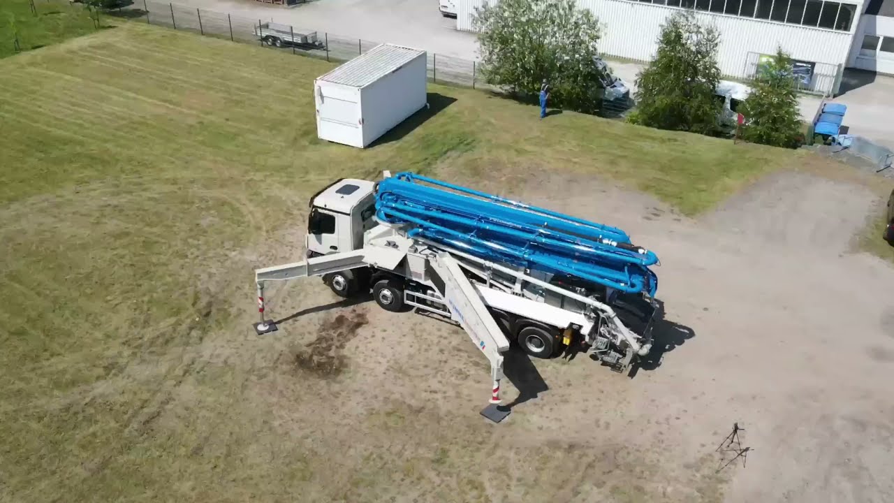 Putzmeister: M42-5 &Uuml;bergabe Firma W&uuml;mme Beton