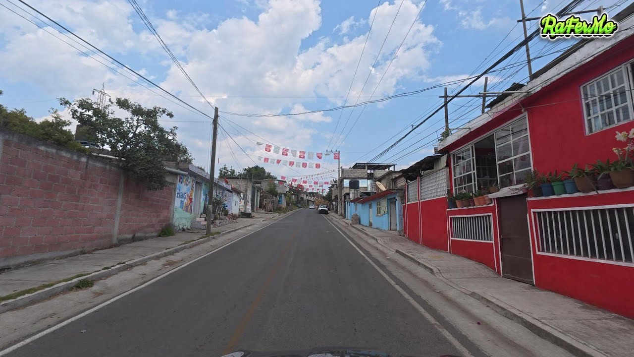 EDOMEX: Así se ve el camino a las Cascadas del Obraje