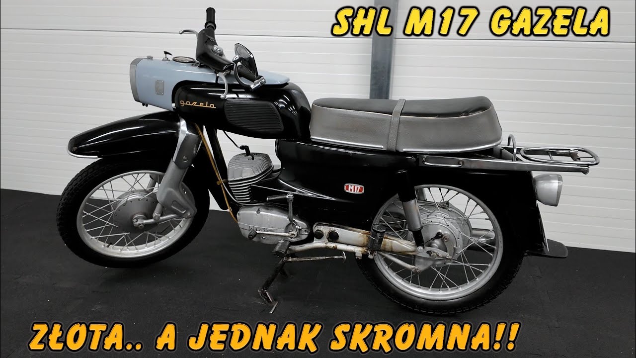 Naprawiliśmy SHL M17 Gazelę 😃😃 Tylko ta lampa.. ciągle świeci prosto 😅😅