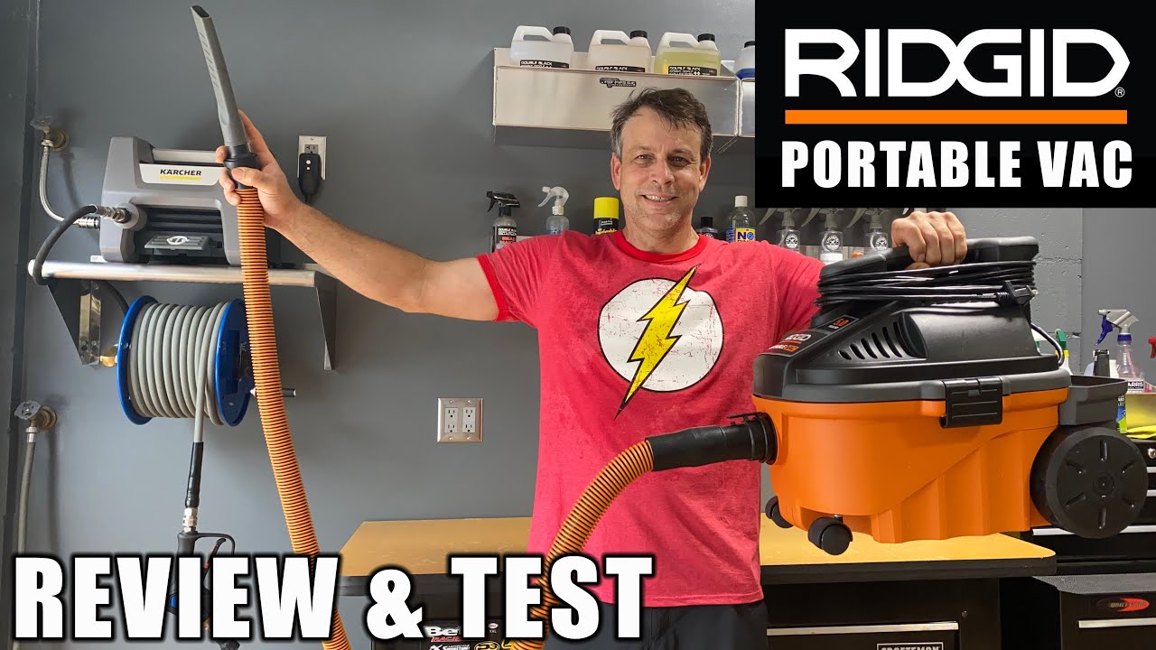Best Vacuum for Auto Detailing RIDGID Portable Vac WD4070