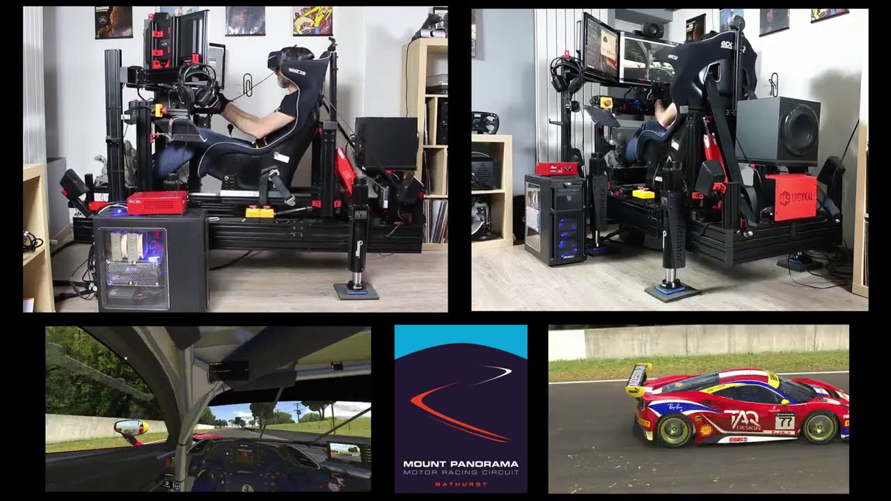Petits tours de roues sur mon simulateur  / PT-Actuator Scorpion S...en attendant la Part. 2 !