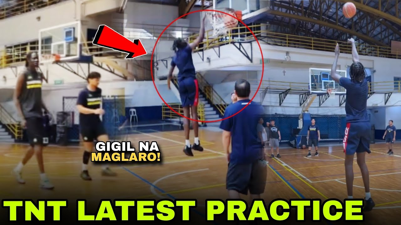 GIGIL na MAGLARO sa PBA si BOLBOL l TNT TROPANG GIGA PRACTICE l PBA IMPORT 2026