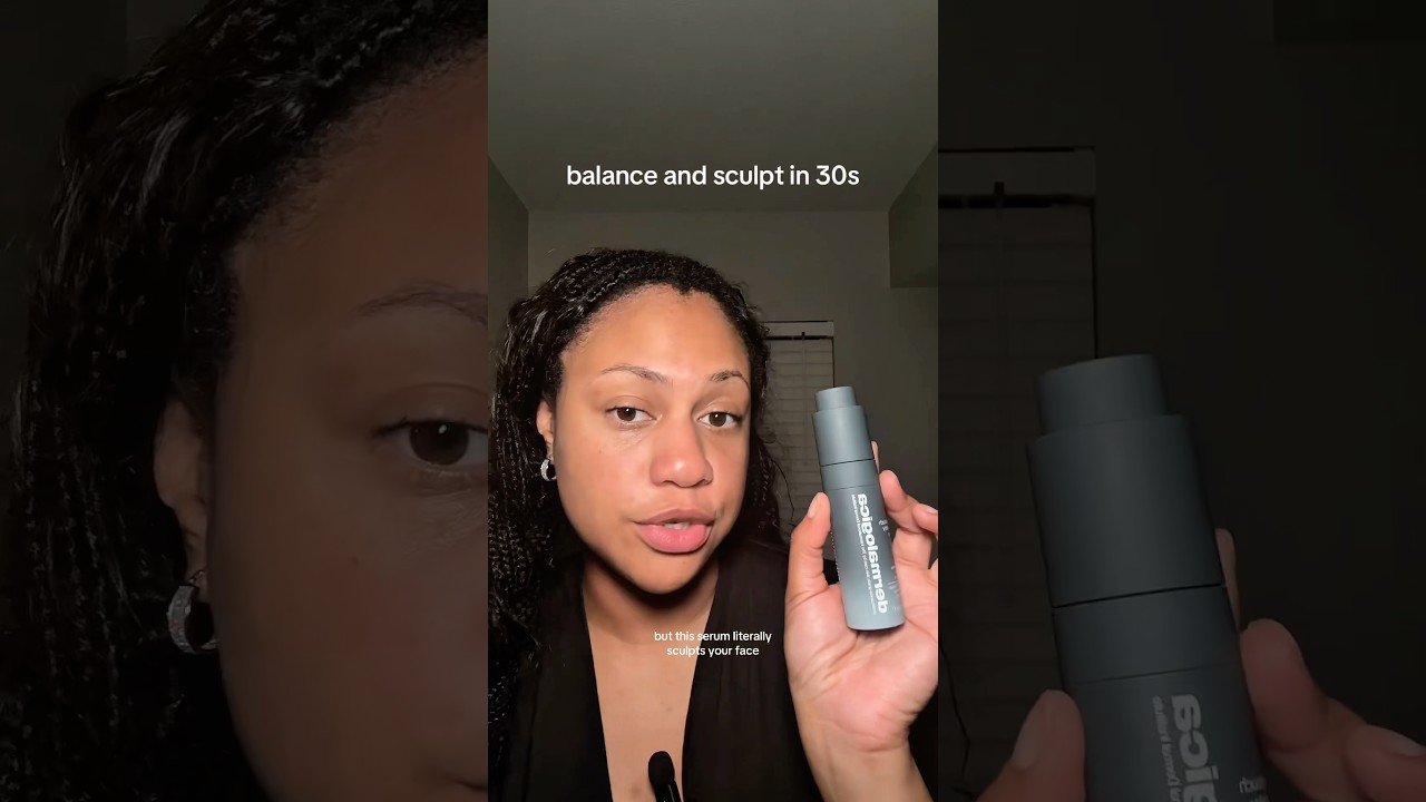 Sculpting in a bottle?? 👽🩶#facialsculpting #cheekfillers #dermatologia #skinserum