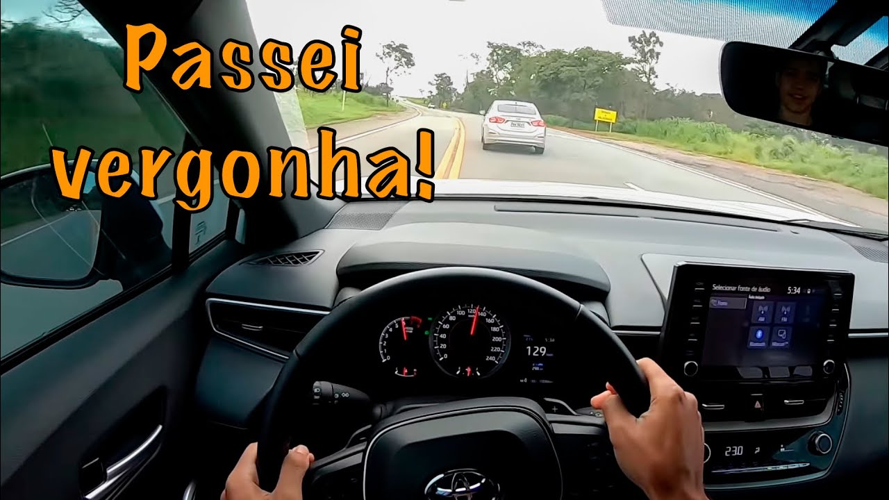 Corolla Cross - Cruze Turbo - (Tiozão não teve dó!)