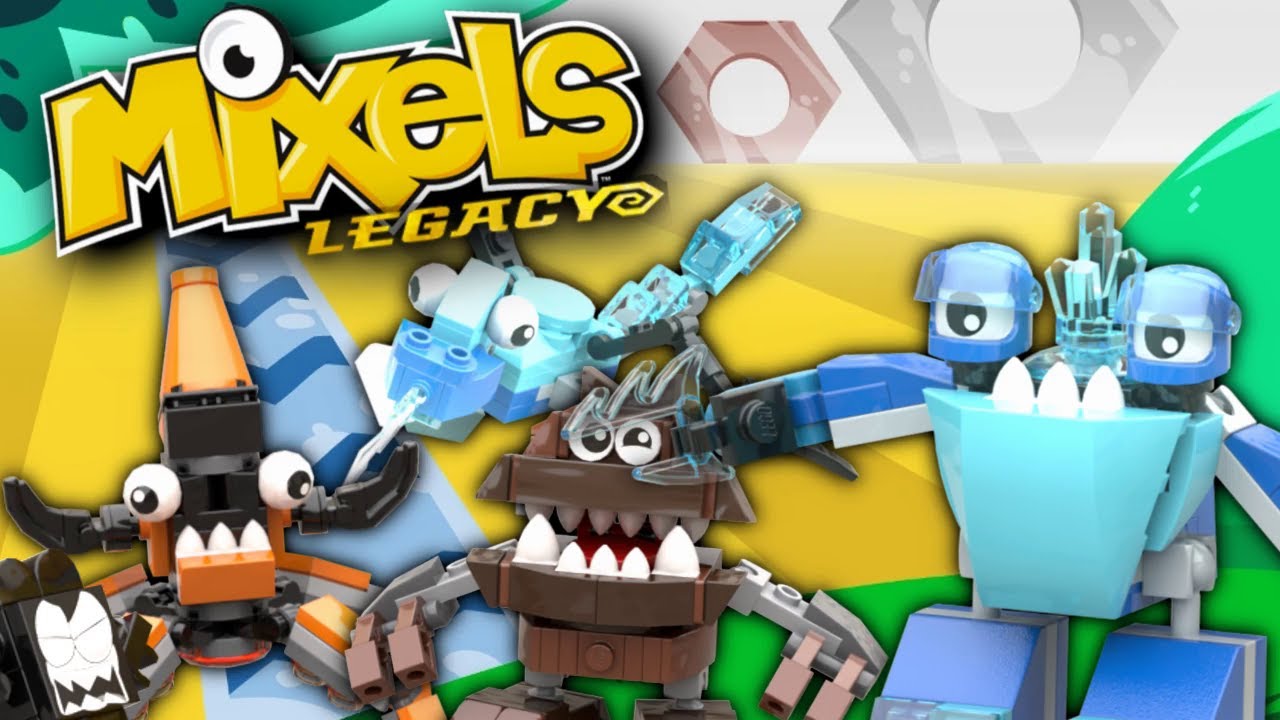 LEGO Mixels Legacy Series 2 MOCs (Frosticons, Fang Gang & Flexers)