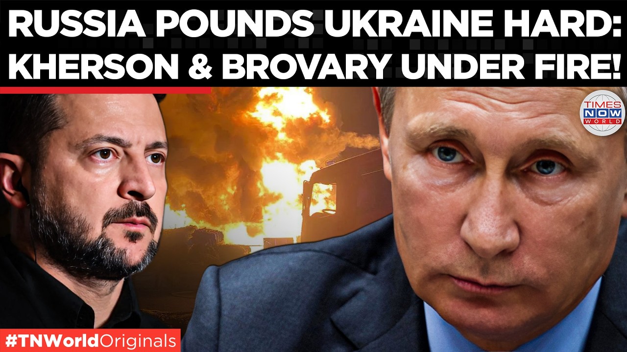 PUTIN VS ZELENSKY: Deadly Russian Drone Strike Hits Kherson As Brovary Warehouses Burn In Attack!