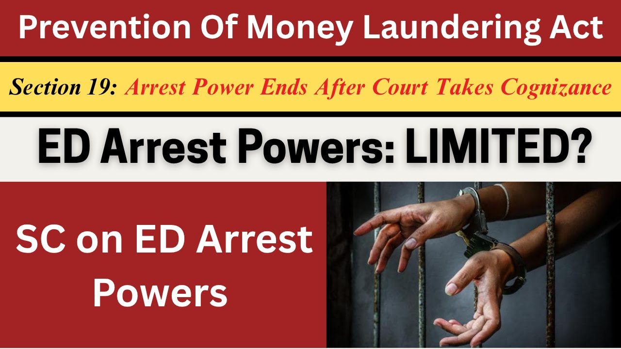 🎥 Can the ED Arrest After Cognizance Under PMLA? Full Legal Analysis by Defence Lawyer
