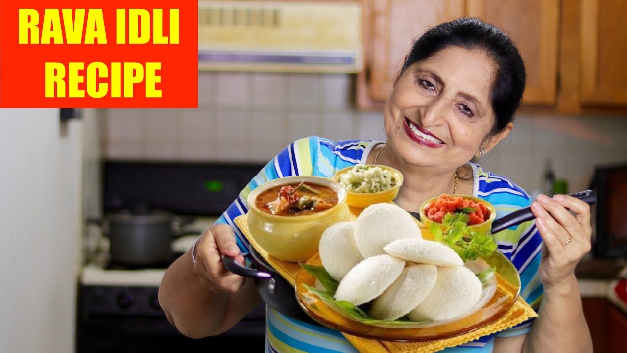 BEST INSTANT IDLI RECIPE | SOOJI IDLI RECIPE BY MY MOM | VEGAN RECIPES
